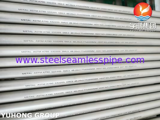 ASTM A790 UNS S32205 Bezszwowa i spawana rura ze stali nierdzewnej dupleks (ferrytyczno-austenitycznej)