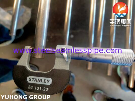 ASME SB163 N02201 SMLS Rura kondensatora i wymiennika ciepła z niskowęglowego niklu