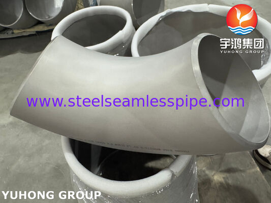 ASTM B366 WPHC276 / UNS N10276 Kolano spawane Hastelloy C276 45 stopni 90 stopni