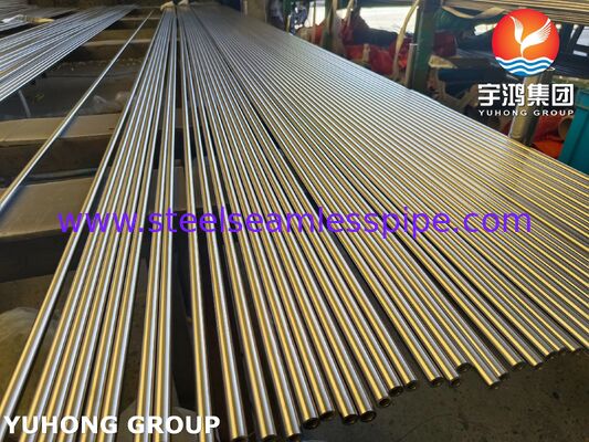 Jasno wygrzewana ASTM A789 UNS S32750 Super Duplex Bezszwodowa Rura ze stali nierdzewnej do odsalania