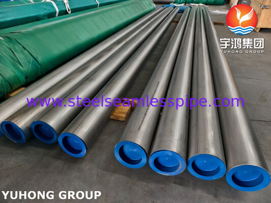 Spawana rura ze stali nierdzewnej duplex ASTM A790 UNS S31803, spawana rura duplex 2205
