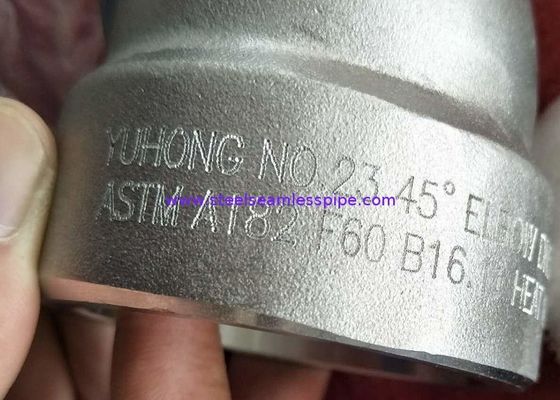 ASTM A182 F60 1 '' - 4 '' CL.3000 # KOLANKOWY TEE REDUKTOR B16.11 DUPLEX KUTY ZE STALI