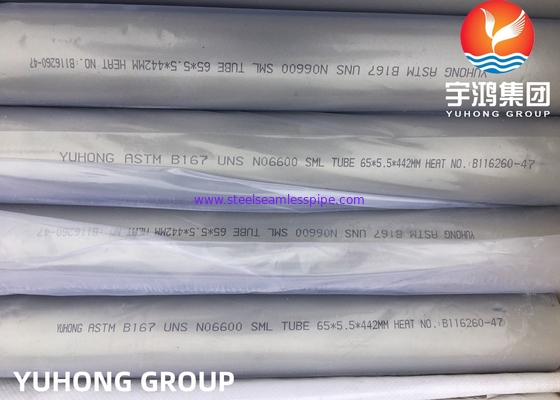 RURY BEZSZWOWE ZE STOPU NIKLU INCONEL Inconel 600 / Alloy 600 / UNS N06600 RURA ASME SB167