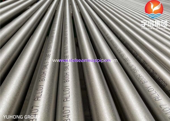 ASTM B407 / B829 Rura ze stopu niklu Incoloy 800 1.4876 800H i 800HT 1.4958 825 2.4858